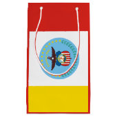 Flag of Columbus, Ohio Small Gift Bag スモールペーパーバッグ (正面)