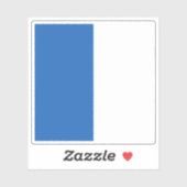 Flag of Cossonay, Switzerland シール (シート)