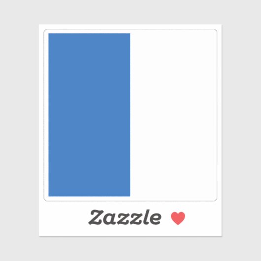 Flag of Cossonay, Switzerland シール (シート)