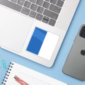 Flag of Cossonay, Switzerland シール (ノートパソコンとiPhone)