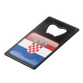 Flag_of_Croatia クレジットカード栓抜き (正面アングル)