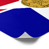 Flag of Dallas, Texas Poster ポスター (角)