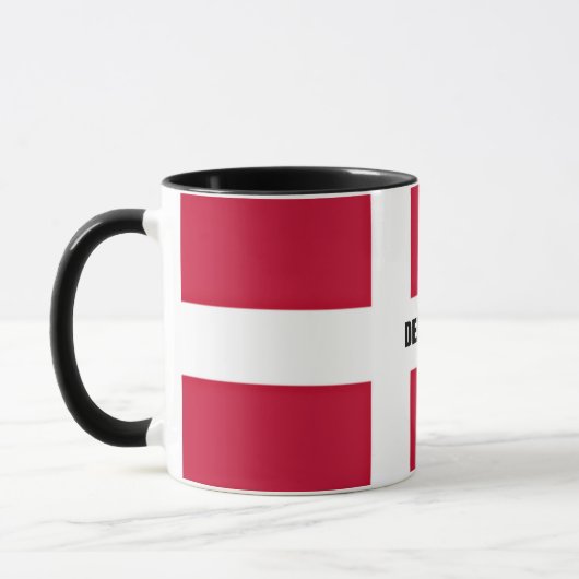 Flag of Denmark Magic Mug マグカップ (左)