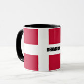 Flag of Denmark Magic Mug マグカップ (正面左)