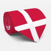 Flag of Denmark or Danish Cloth ネクタイ (ロール)