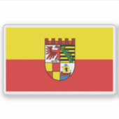Flag of Dessau-Roßlau, Germany シール (正面)