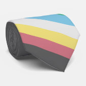 Flag of Disability Pride ネクタイ (ロール)