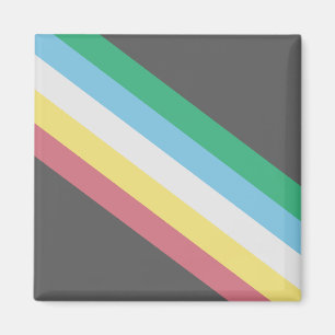 Flag of Disability Pride マグネット