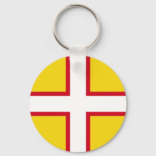 Flag of Dorset キーホルダー (正面)