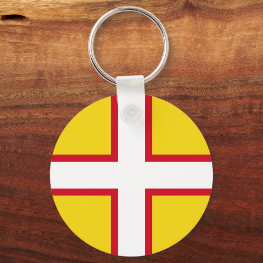Flag of Dorset キーホルダー (正面)