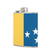 Flag of Durham, North Carolina フラスク (左)