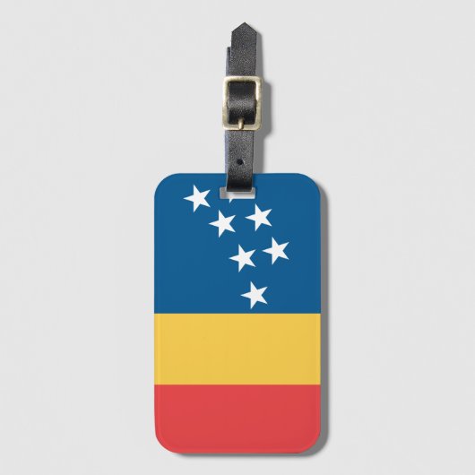 Flag of Durham, North Carolina ラゲッジタグ (正面縦)