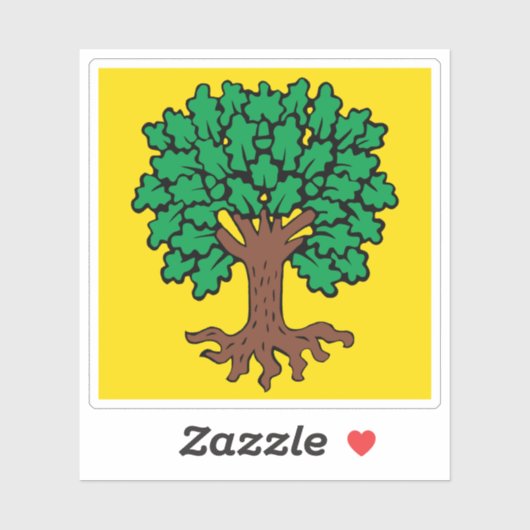 Flag of Échallens, Switzerland シール (シート)