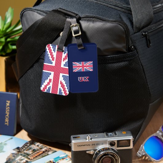 Flag of England Luggage Tag ラゲッジタグ (正面&裏面)