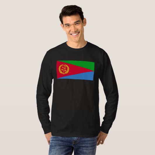 Flag of Eritrea Tシャツ (正面フル)