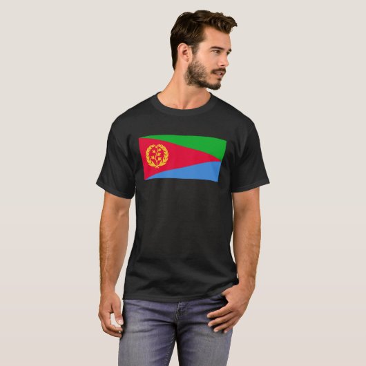 Flag of Eritrea Tシャツ (正面フル)