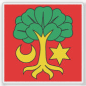 Flag of Erlach, Switzerland シール (正面)