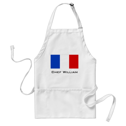 Flag of France スタンダードエプロン (正面)