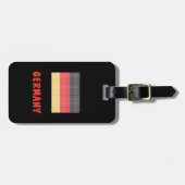 Flag of Germany Luggage Tag ラゲッジタグ (正面横)