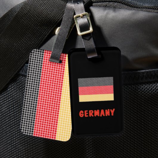 Flag of Germany Luggage Tag ラゲッジタグ