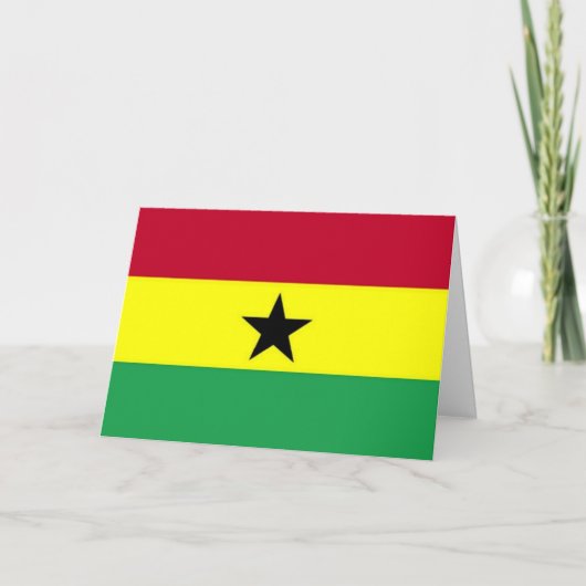 Flag of Ghana カード (正面)