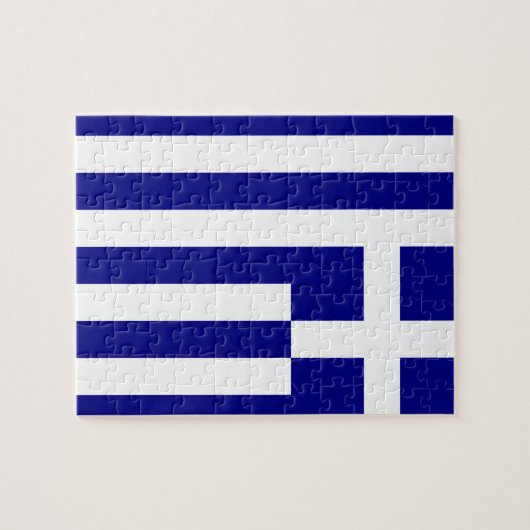 Flag of Greece ジグソーパズル (横)