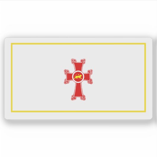 Flag of Gyumri, Republic of Armenia シール (正面)