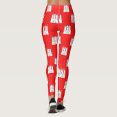 Flag of Hamburg Leggings レギンス (裏面)