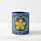 Flag of Hamilton, Ontario Mug マグカップ (中央)