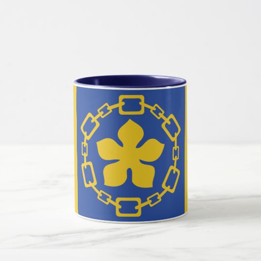 Flag of Hamilton, Ontario Mug マグカップ (中央)