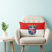 Flag of Hesse Lumbar Pillow ランバークッション (椅子)