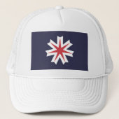 Flag of Hokkaido Prefecture, Japan キャップ (正面)