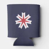 Flag of Hokkaido Prefecture, Japan 缶クーラー (裏面)