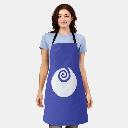 Flag of Ibaraki Prefecture, Japan  エプロン (着用した状態)