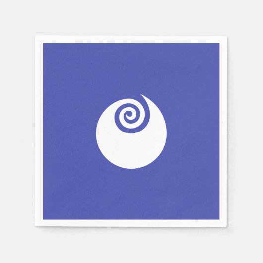 Flag of Ibaraki Prefecture, Japan  スタンダードカクテルナプキン (正面)