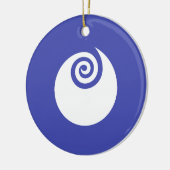 Flag of Ibaraki Prefecture, Japan セラミックオーナメント (左)