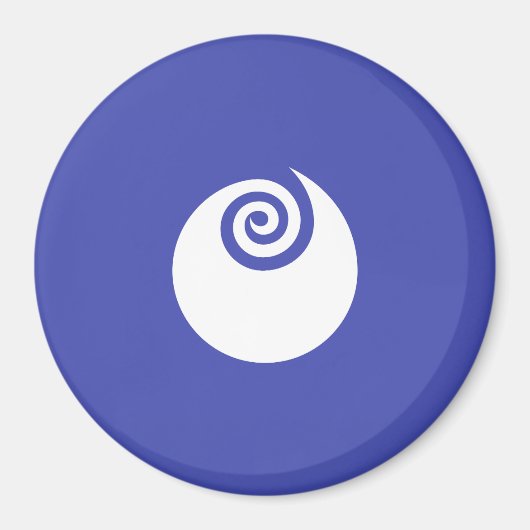 Flag of Ibaraki Prefecture, Japan マグネット (正面)