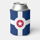Flag of Indianapolis, Indiana Can Cooler 缶クーラー (缶裏面)