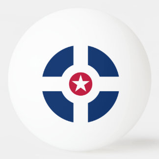 Flag of Indianapolis, Indiana Ping Pong Ball 卓球ボール