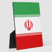 Flag of Iran フォトプラーク (側面)