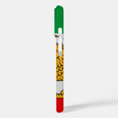 Flag of Iran combining the Islamic Republic emblem Case-Mate iPhoneケース (裏面 / 左)