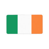 Flag of Ireland ラベル (正面)