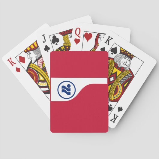 Flag of Irving, Texas トランプ (裏面)