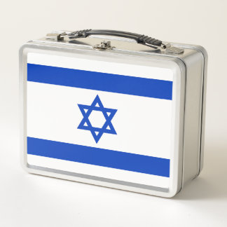 Flag of Israel メタルランチボックス
