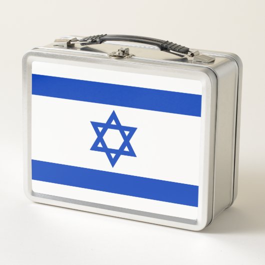 Flag of Israel メタルランチボックス (正面)