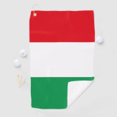 Flag of Italy ゴルフタオル (インサイチュ)
