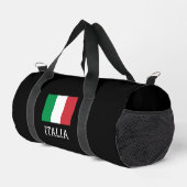 Flag of Italy custom duffle bag ダッフルバッグ (右コーナー)