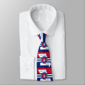 Flag of Jefferson city, Missouri Neck Tie ネクタイ (タイ)