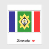 Flag of Johannesburg, the Republic of South Africa シール (シート)