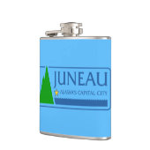 Flag of Juneau, Alaska Flask フラスク (左)